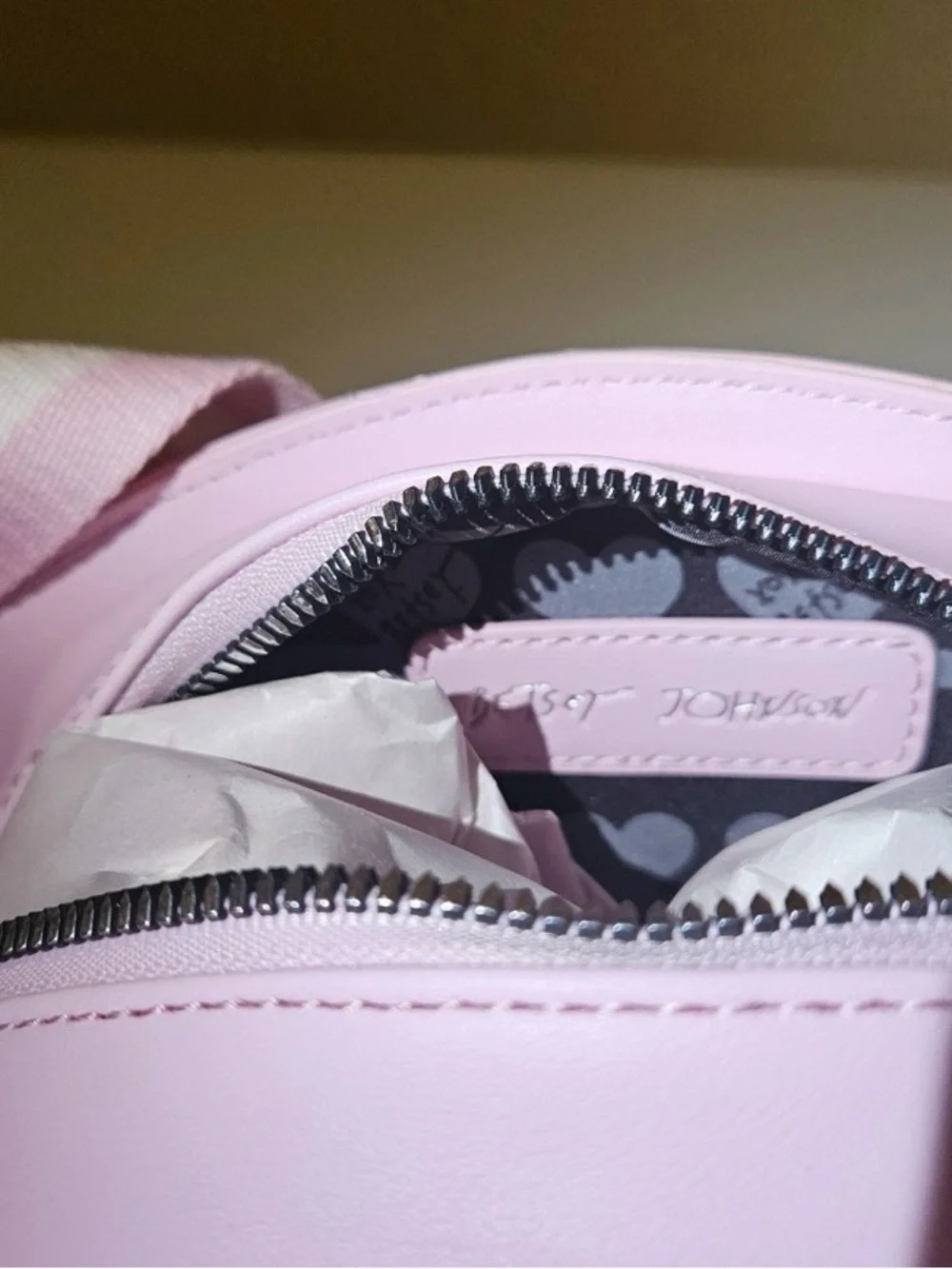 Betsey Johnson sparkling pink